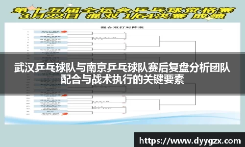 武汉乒乓球队与南京乒乓球队赛后复盘分析团队配合与战术执行的关键要素